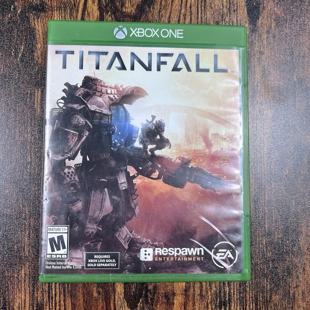 TITANFALL XBOX ONE S X-BOX 1 GAME AND CASE
